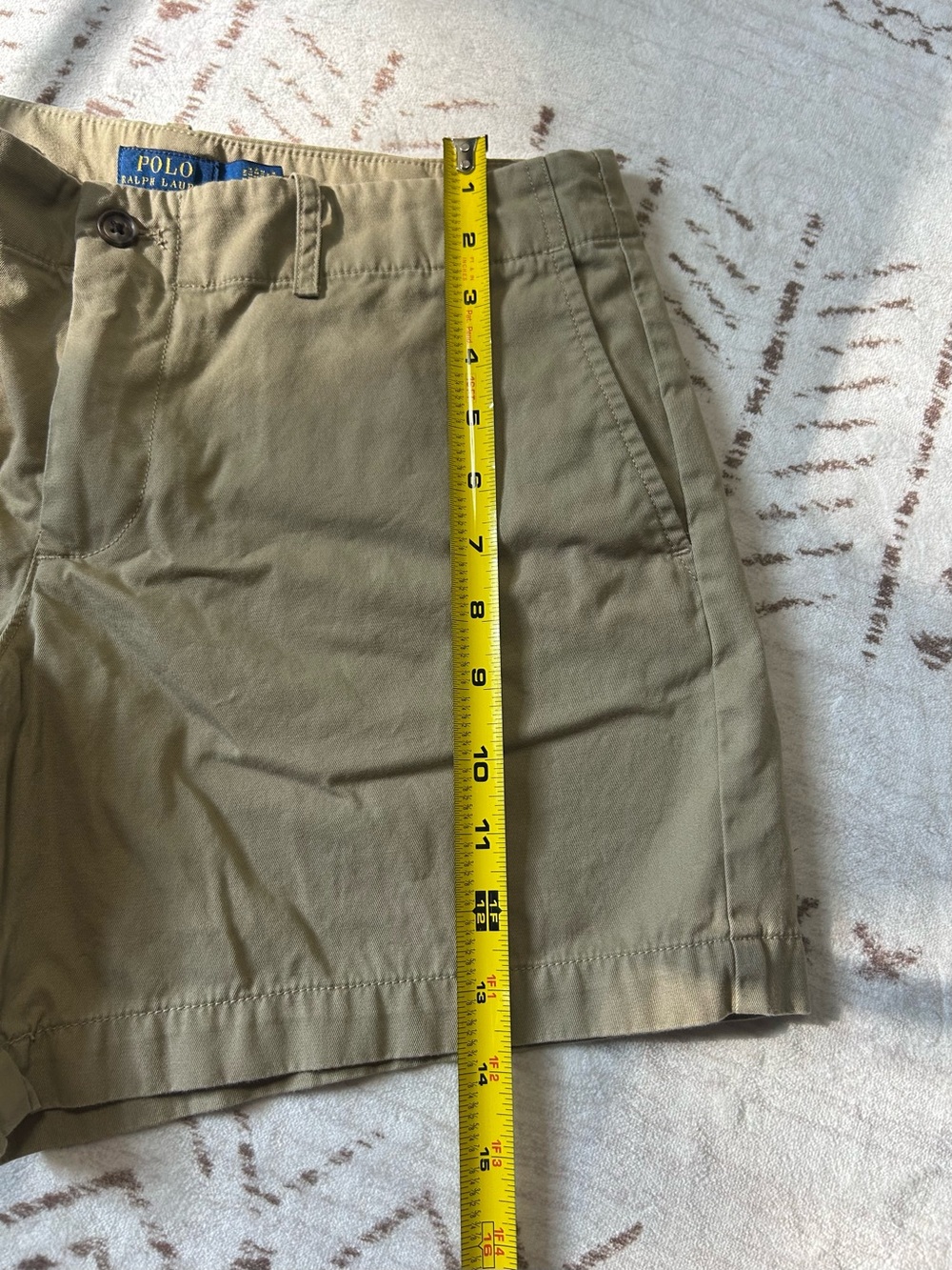 Ralph Lauren Khaki Tan Bermuda Shorts - Picture 6 of 6